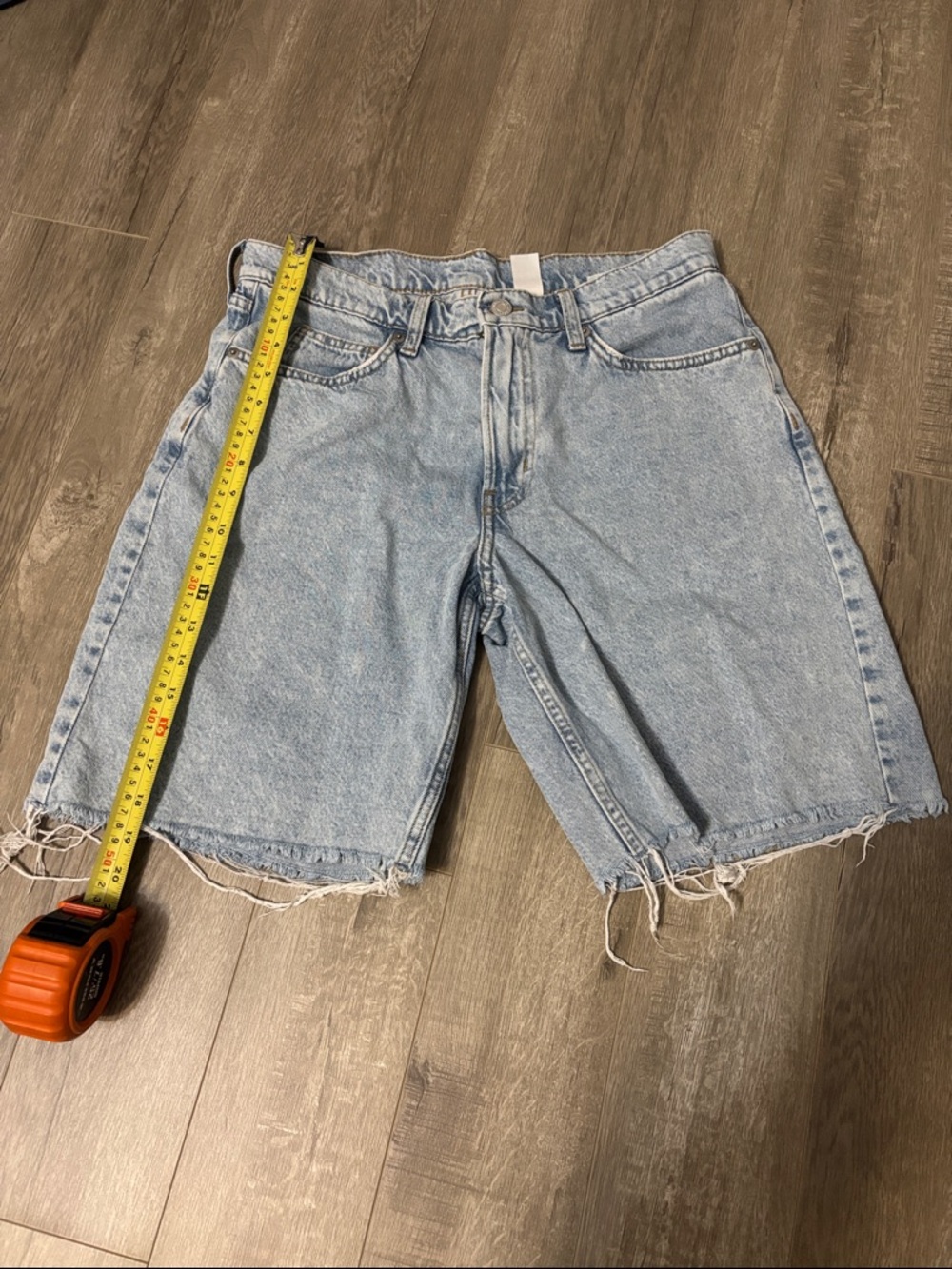 H&M Light Blue Denim Jean Shorts
